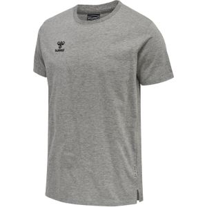 Hummel - hmlMOVE GRID COTTON T-shirt - Katoen - Korte Mouwen