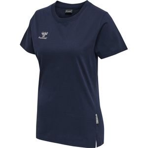 Hummel Damen T-Shirt Hmlmove Grid Cot T-Shirt S S Woman Marine