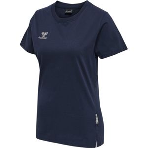 Hummel - Hmlmove Grid - T-Shirt - Marine - Katoen