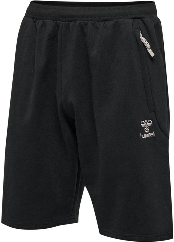 hummel - hmlMOVE GRID COTTON SHORTS - Sportbroek - Zwart - Katoenmix