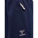 Hummel - hmlMOVE GRID COTTON SHORTS - Korte Broek - Zwart - Katoenmix