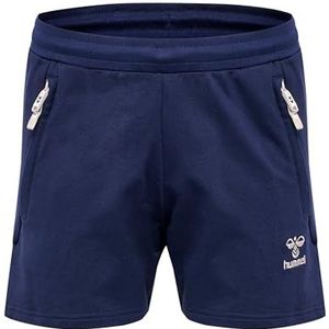 hummel - hmlMOVE GRID COTTON SHORTS - Korte Broek - Zwart - Katoenmix