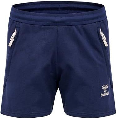 hummel - hmlMOVE GRID COTTON SHORTS - Korte Broek - Zwart - Katoenmix