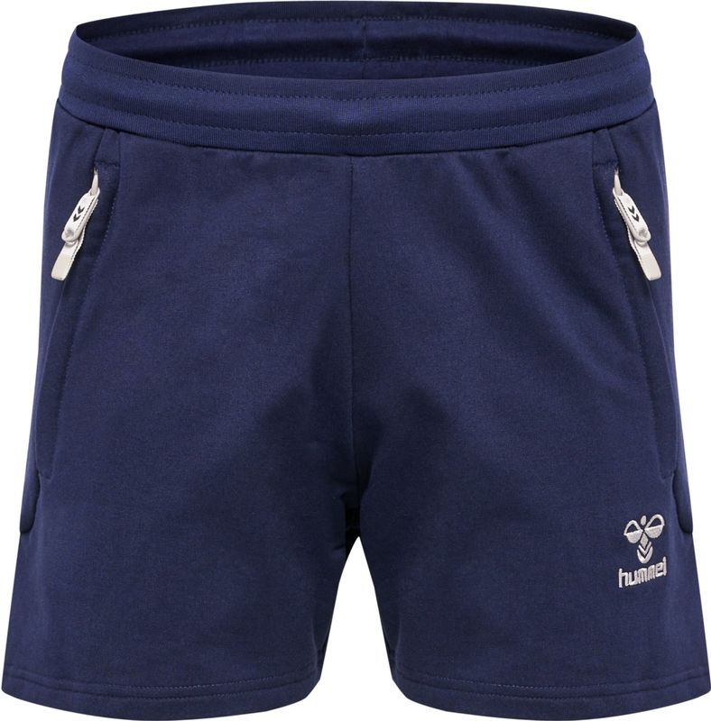 hummel - hmlMOVE GRID COTTON SHORTS - Korte Broek - Zwart - Katoenmix