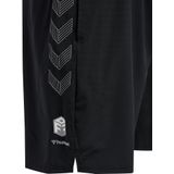 Hummel - Move Grid Woven Korte Broek - Zwart - Polyester Mix