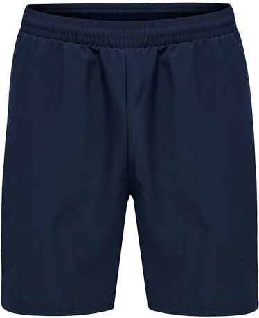 Hummel - Move Grid Woven Korte Broek - Zwart - Polyester en Elastaan