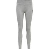 hummel - Hmlmove Grid - Legging - Grijs - Katoen