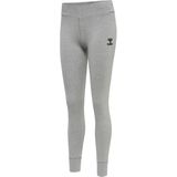 hummel - Hmlmove Grid - Legging - Grijs - Katoen