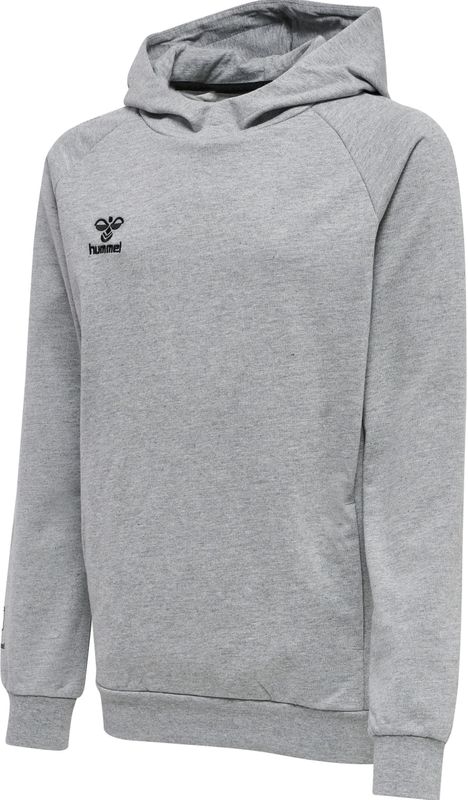 Hummel - Move Grid Hoodie - Zwart - Katoen