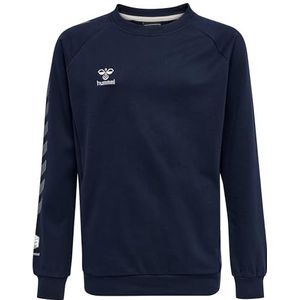 Hummel - Move Grid - Sweatshirt - Groen - Katoenmix