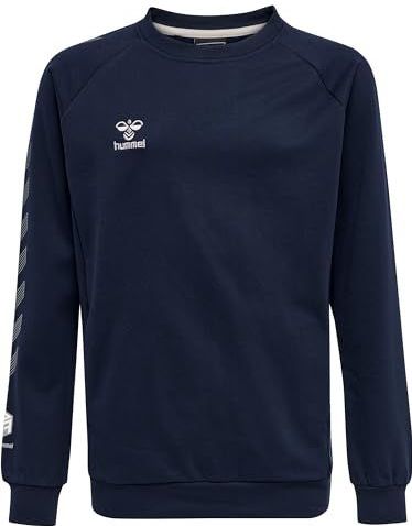 Hummel - Move Grid - Sweatshirt - Groen - Katoenmix