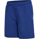 Hummel Sportbroek 'Move'  donkerblauw / grijs / wit