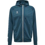 Hummel - Move Grid - Hooded Sweatshirt - Katoen - Met Rits