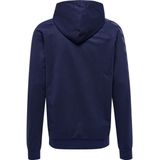 hummel - hmlMOVE GRID COTTON ZIP HOODIE - Sweater - Grijs - Katoenmix