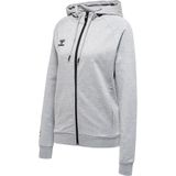 Hummel - hmlMOVE GRID COTTON ZIP HOODIE WOMAN - Sweatshirt - Met Rits