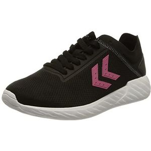 hummel Minneapolis Legend Sneakers, uniseks, zwart/roze., 37 EU