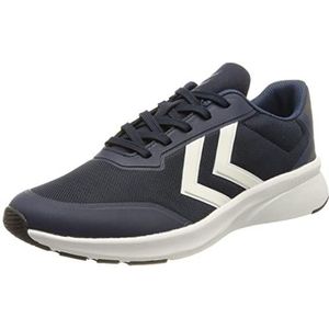 hummel Flow Breather Sneakers, uniseks, Navy Ensign Blauw, 39 EU