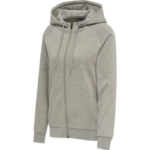 Hummel Damen Hoodie Hmlred Classic Zip Hoodie Woman Grey Melange-L