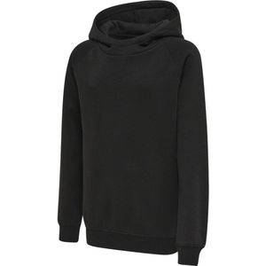 Hummel - Hmlred Classic Hoodie - Sweatshirt - Rood - 80% Katoen, 20% Polyester