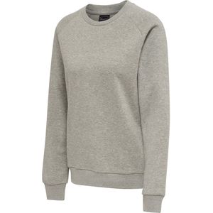 Sweatshirt - Rood - Normale Pasvorm - Lange Mouw - Ronde Hals