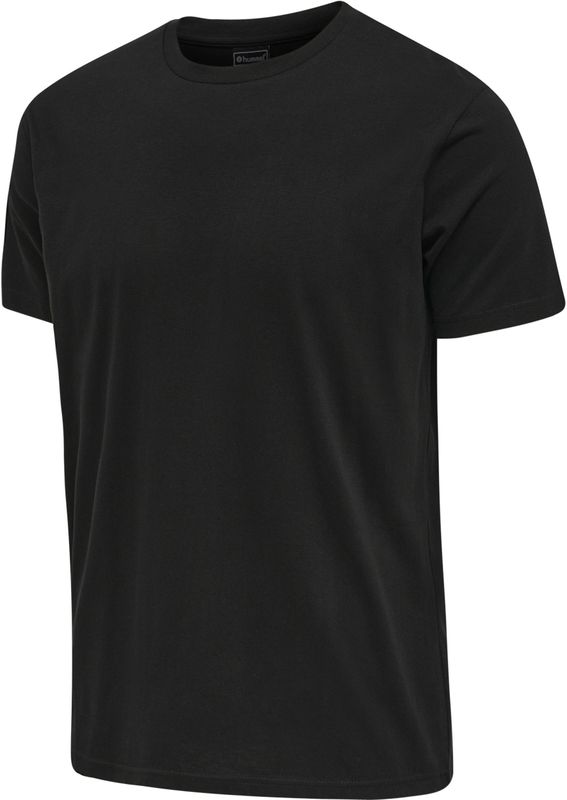 Hummel - Red Basic - T-shirt - Katoen - Korte Mouwen - Ronde Hals