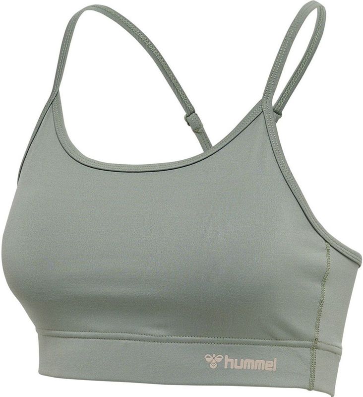 Hummel - Chipo Padded Sportbeha - Zwart - Stretch Jersey - Beecool® Technologie