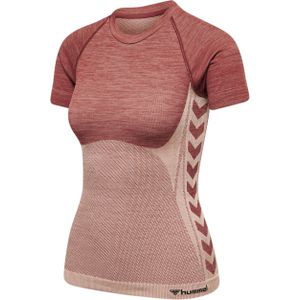 Hummel - Cleaa Seamless T-shirt - Zwart - Polyamide/Polyester/Elasthaan