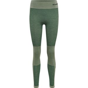 hummel - CLEA SEAMLESS MID WAIST TIGHTS - Leggings - Zwart - Rekbare Stof