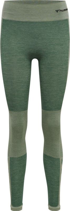 hummel - CLEA SEAMLESS MID WAIST TIGHTS - Leggings - Zwart - Rekbare Stof