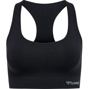 hummel - hmlTIF Seamless Sports Top - Zwart - Gerecycled Polyamide