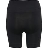 hummel - HmlTIF SEAMLESS SHORTS - Korte Broek - Zwart - 85% Polyamide, 15% Elastaan