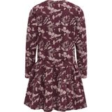 Hummel - hmlHAZEL JURK L/S - Jurk - All-over Bloemendessin - Biologisch Katoen