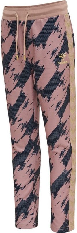 Hummel - Broek - Navy - Color-Blocking - Gerecycled Materiaal - Lang