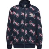 hummel® - hmlRILEY ZIP JACKET - Jack - Zwart - Interlockmateriaal