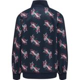 hummel® - hmlRILEY ZIP JACKET - Jack - Zwart - Interlockmateriaal