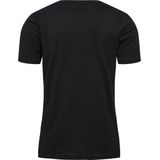Hummel - HmlSAM 2.0 T-Shirt - T-Shirt - Zwart - Katoen