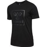 Hummel - HmlSAM 2.0 T-Shirt - T-Shirt - Zwart - Katoen