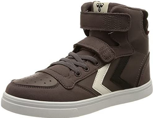 Hummel - Slimmer Stadil High - Sneakers - Zwart - Textiel
