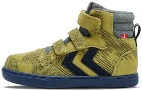 Hummel - Stadil Print - Sneakers - Zwart - Suède