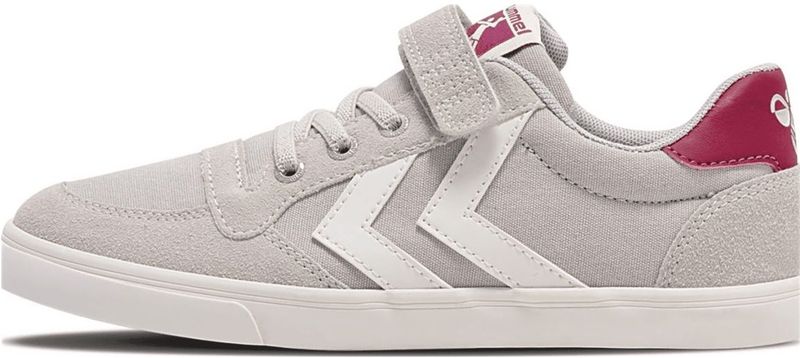 Hummel - Slimmer Stadil - Sneakers - Zwart - Imitatieleer, Textiel