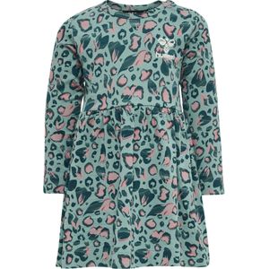 Hummel - hmlSONJA DRESS L/S - A-lijn Jurk - Stretchkatoenjersey