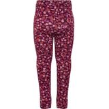Hummel Leggings 'Confetti'  pink / rosa / rood / wijnrood