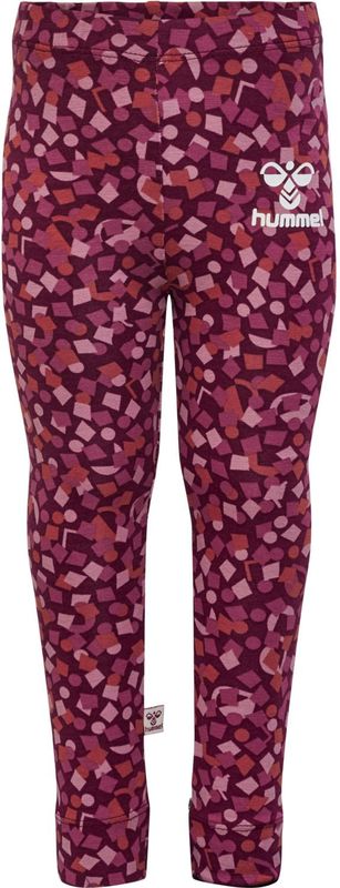 Hummel Leggings 'Confetti'  pink / rosa / rood / wijnrood
