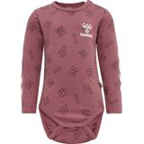 Hummel - hmlATHENS BODY L/S - Rompertje - Lange Mouwen - Volledig Bedrukt