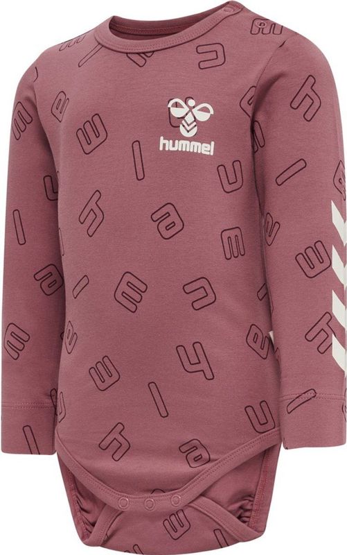 Hummel - hmlATHENS BODY L/S - Rompertje - Lange Mouwen - Volledig Bedrukt