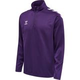 hummel - hmlCORE XK HALF ZIP - Sweatshirt - Zwart - Polyester