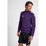 hummel - hmlCORE XK HALF ZIP - Sweatshirt - Zwart - Polyester