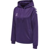 hummel - CORE XK POLY SWEAT HOODIE - Hoodie - Zwart - Polyester