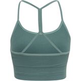 Hummel - Tiffy Seamless Sport-top - Zwart - Gerecycled Materiaal