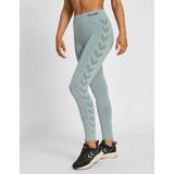 Hummel - Ci Seamless Leggings - Zwart - Rekbare Stof - Antibacteriële Behandeling